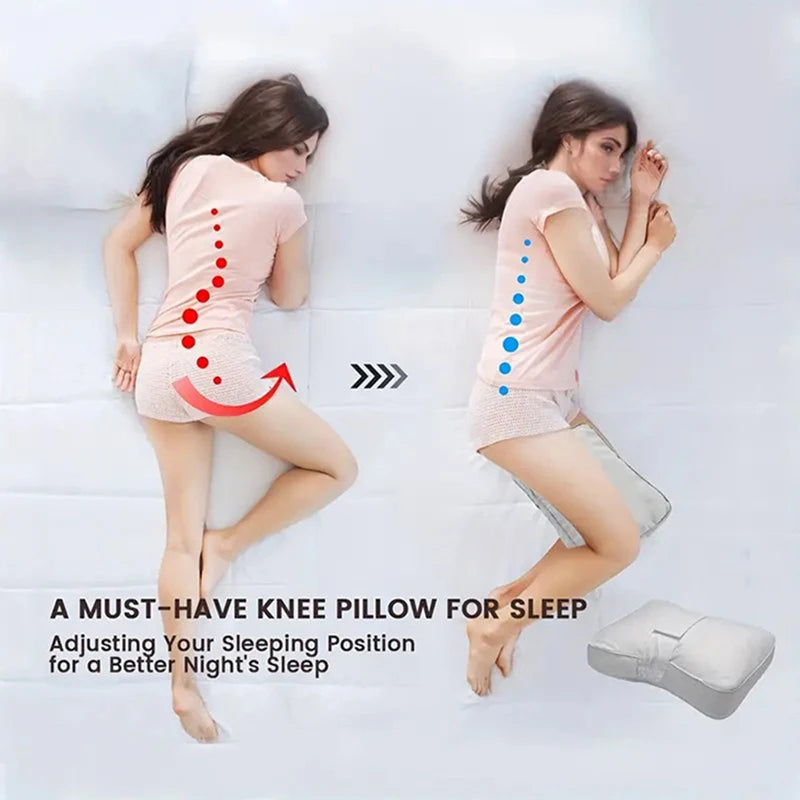 Almohada Ergonómica para Rodilla – Soporte Ortopédico para Dormir de Lado