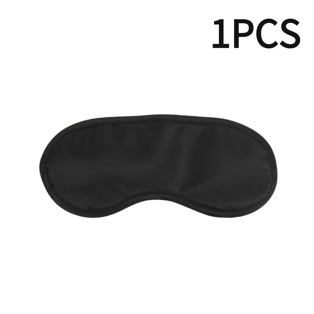 Máscara de Ojos de Seda Imitada – Cubierta Sombreada para Dormir, Relajación en Viajes y Descanso, Ideal para Almuerzo y Sueño Reparador